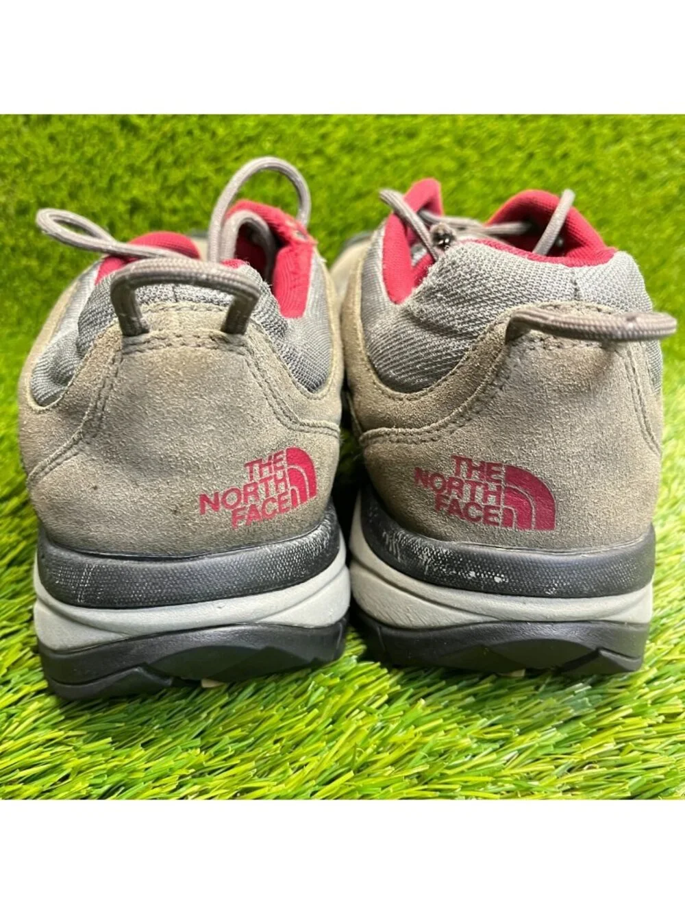 The North Face Storm Mens Size 11.5 Gray Black Athletic Hiking Shoes Sneakers